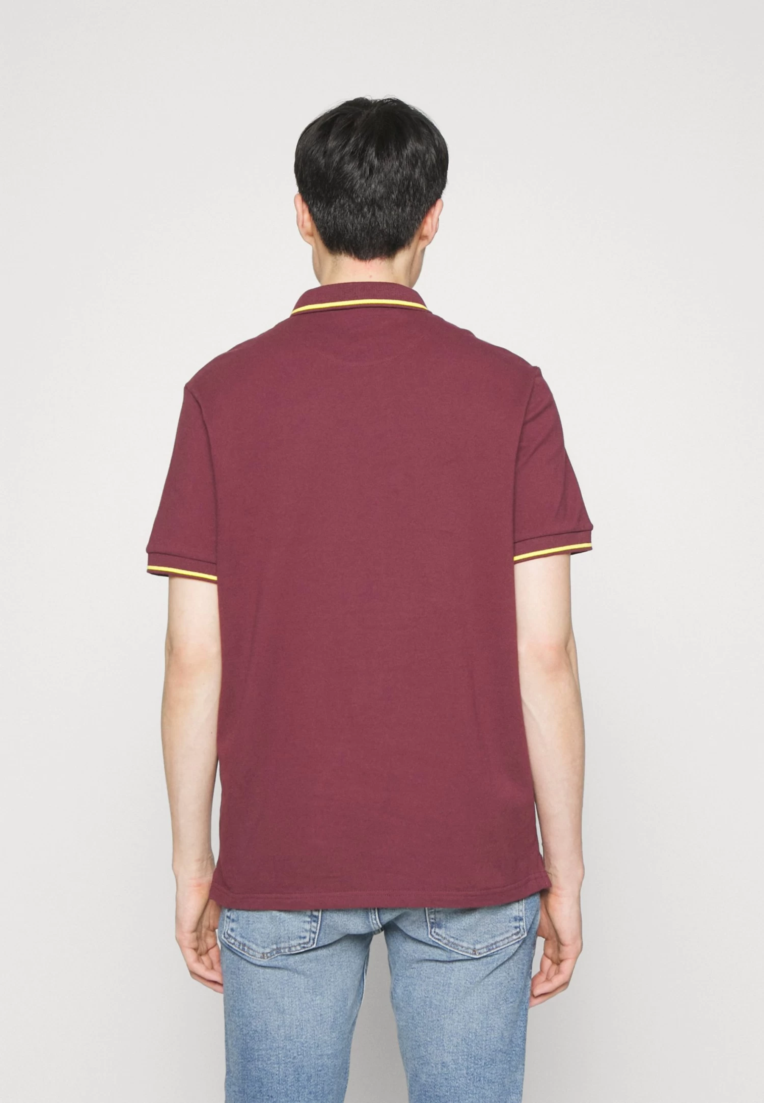 Pier One Neon Tipping Birdy - Polo Shirt - 304 - Bordeaux 5 Pier One Neon Tipping Birdy - Polo Shirt - 304 - Bordeaux - Image 3