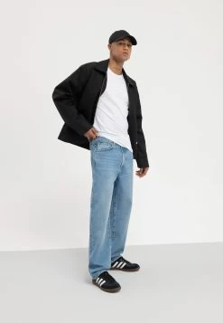 Pier One Relaxed Fit Jeans - Dark Blue Denim -Pier One 535e4d8b96db43b58119c085ea3dad86