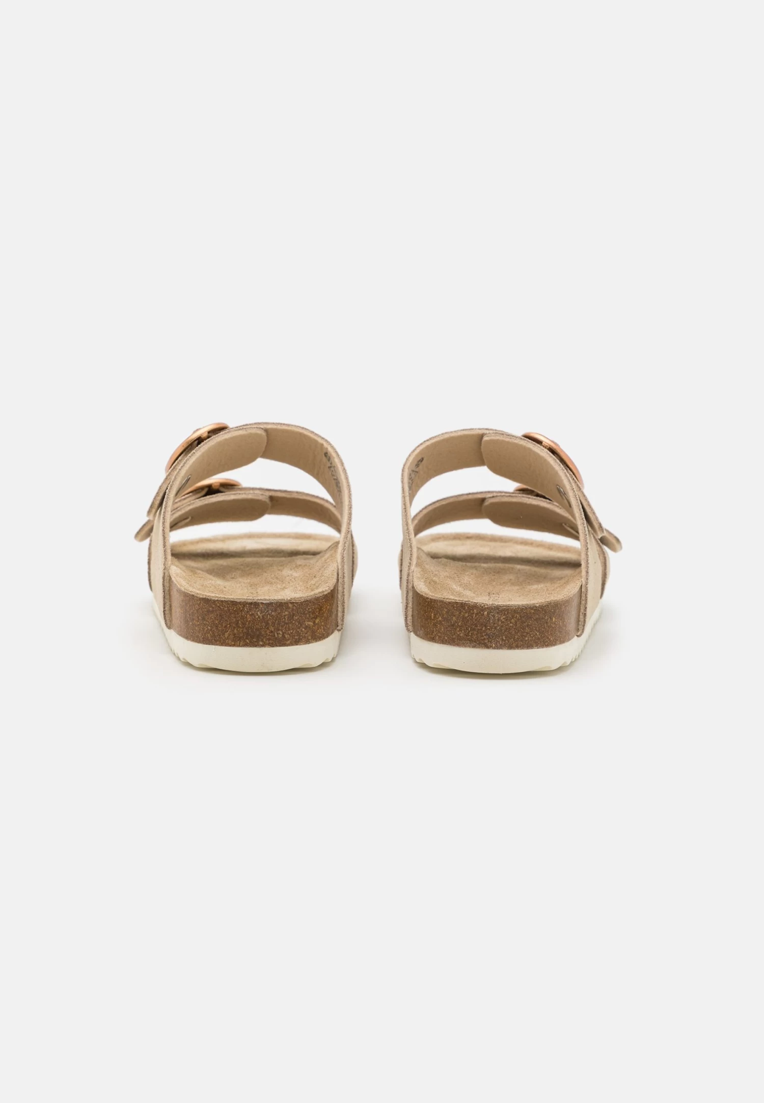 Pier One Leather - Mules - Beige 6 Pier One Leather - Mules - Beige - Image 4