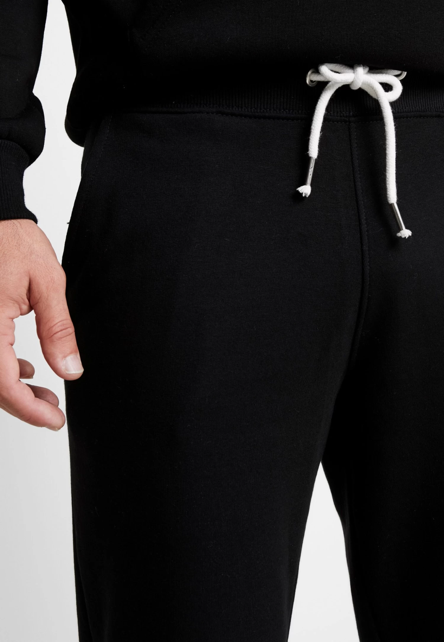 Pier One 2 Pack - Tracksuit Bottoms - Black/Mottled Light Gre 7 Pier One 2 Pack - Tracksuit Bottoms - Black/Mottled Light Gre - Image 5