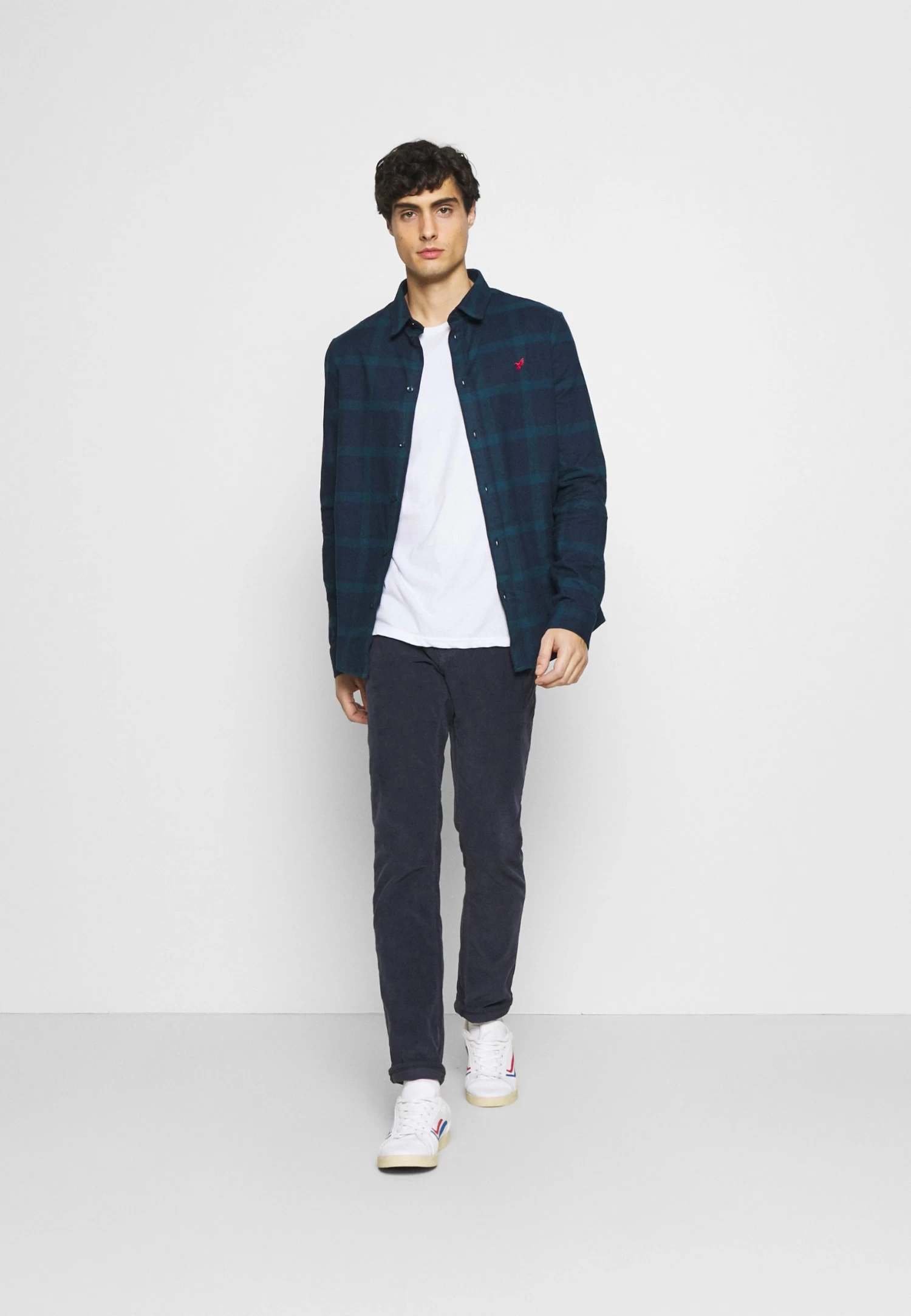 Pier One Shirt - Dark Blue/Teal 4 Pier One Shirt - Dark Blue/Teal - Image 2