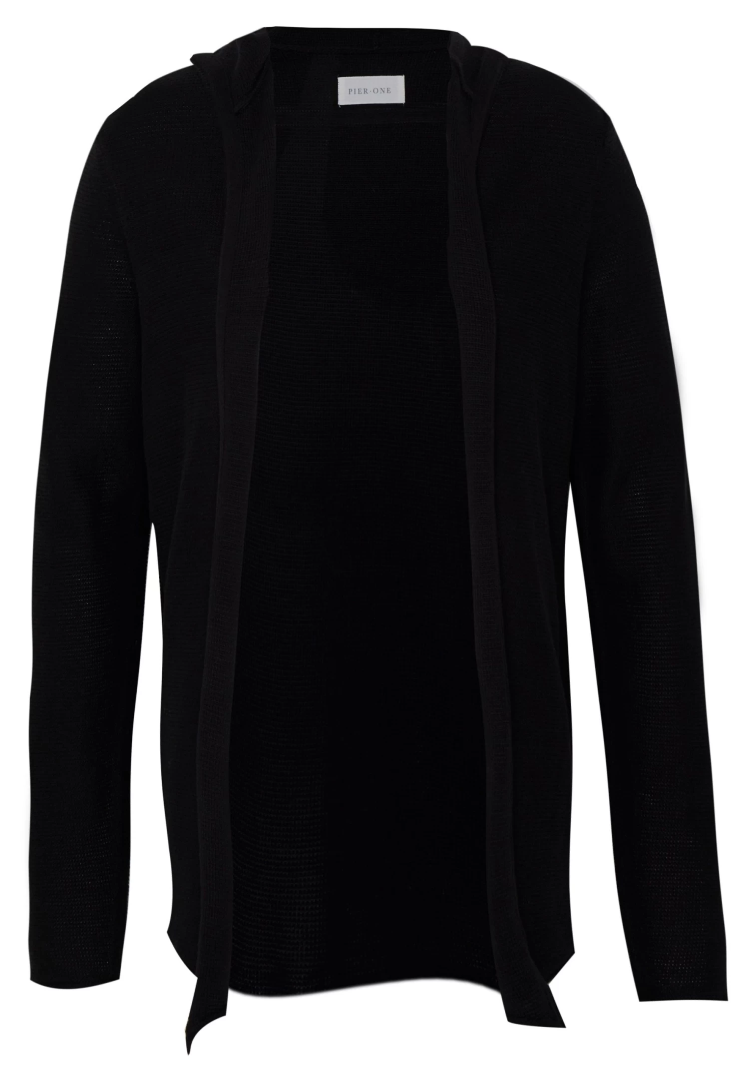 Pier One Cardigan - Solid Black 6 Pier One Cardigan - Solid Black - Image 4