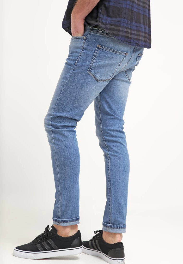 Pier One Slim Fit Jeans - Light Blue Denim 6 Pier One Slim Fit Jeans - Light Blue Denim - Image 4
