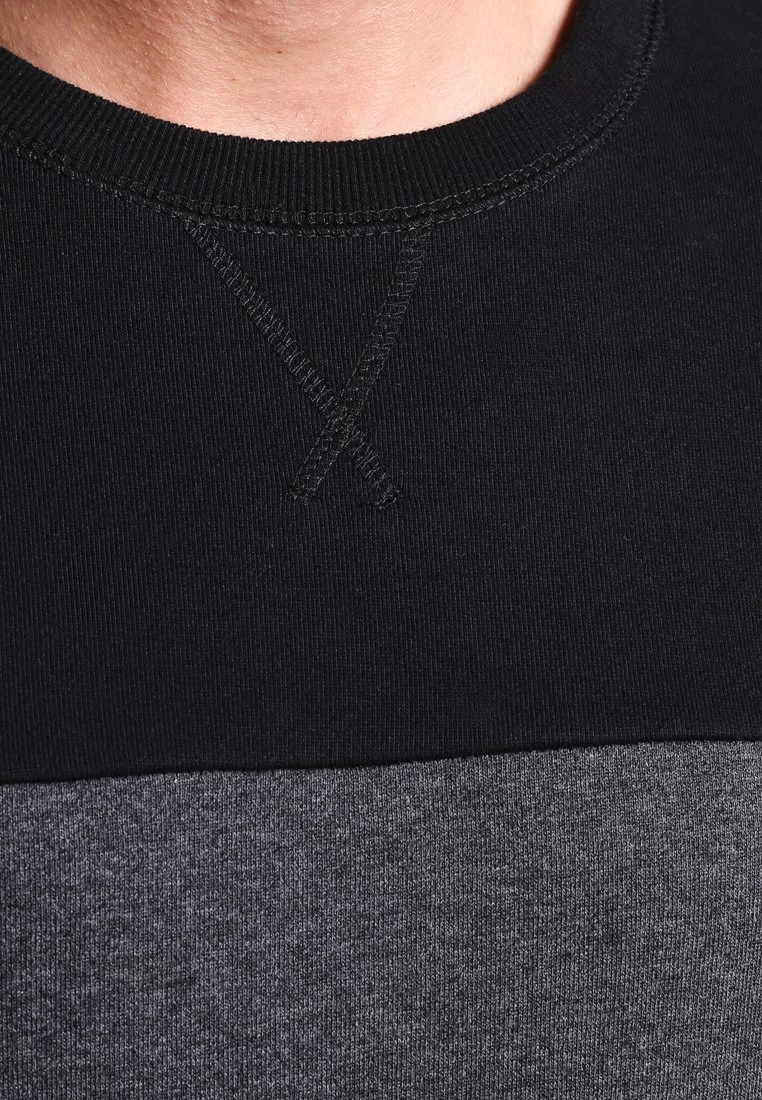 Pier One Sweatshirt - Mottled Dark Grey 6 Pier One Sweatshirt - Mottled Dark Grey - Image 4