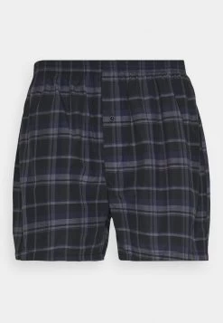 Pier One 5 Pack - Boxer Shorts - Black /Dark Blue /Dark Green -Pier One 5b3788ab9685436a98661d2b4664b045