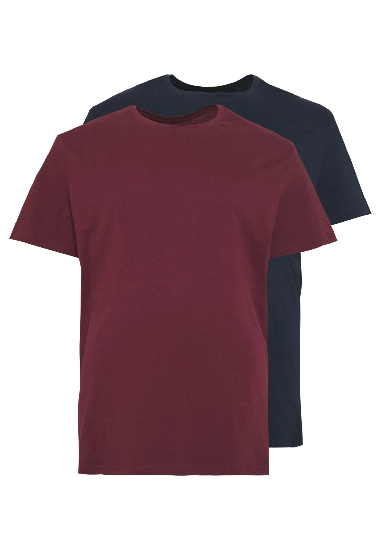 Pier One 2 Pack - Basic T-Shirt - Dark Blue/Bordeaux 7 Pier One 2 Pack - Basic T-Shirt - Dark Blue/Bordeaux - Image 5