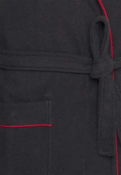 Pier One Dressing Gown - Black/Red 7 Pier One Dressing Gown - Black/Red -Pier One 5ec180ec9059472bac869a3b516d20a1