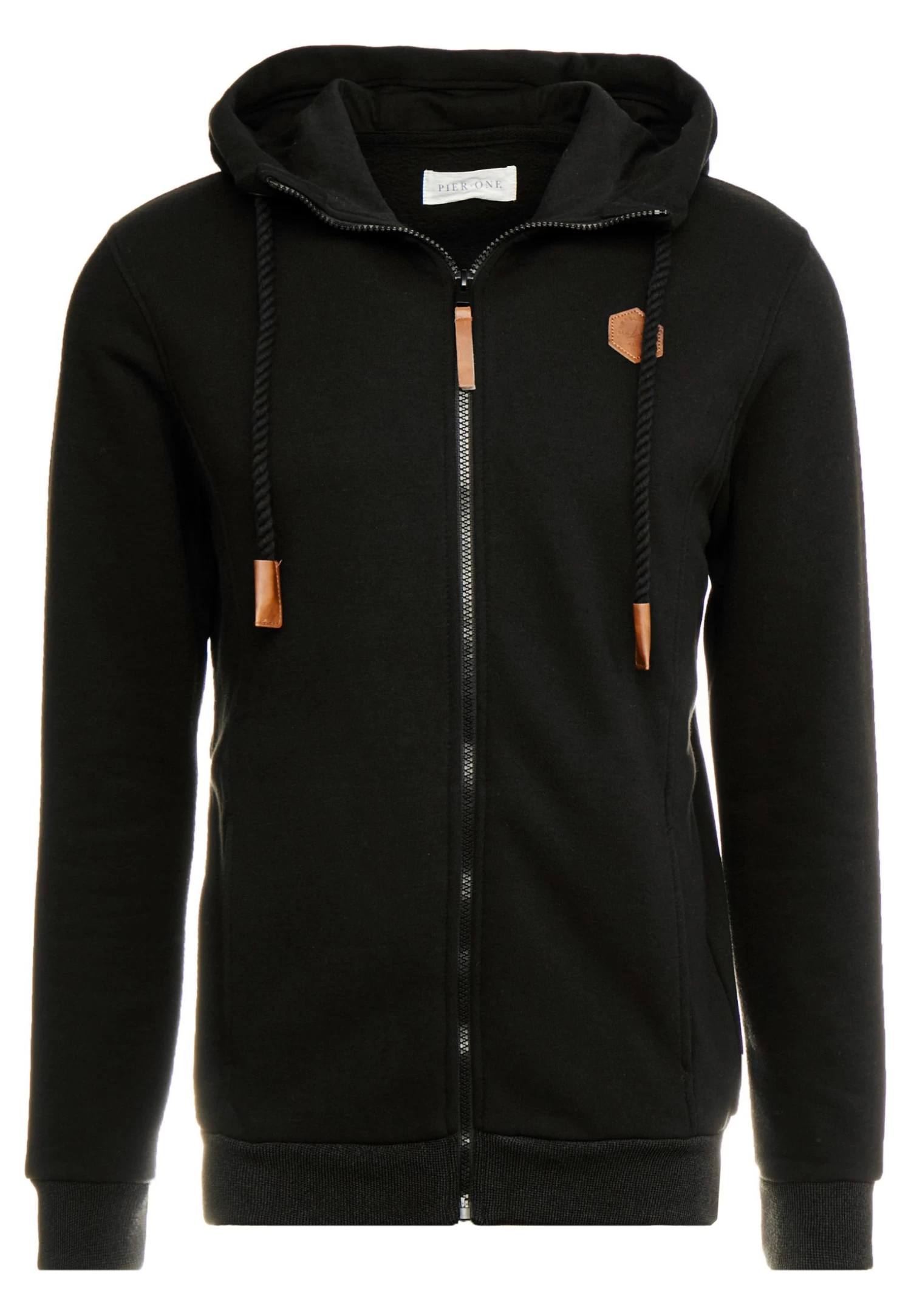 Pier One Zip-Up Sweatshirt - Black 6 Pier One Zip-Up Sweatshirt - Black - Image 4