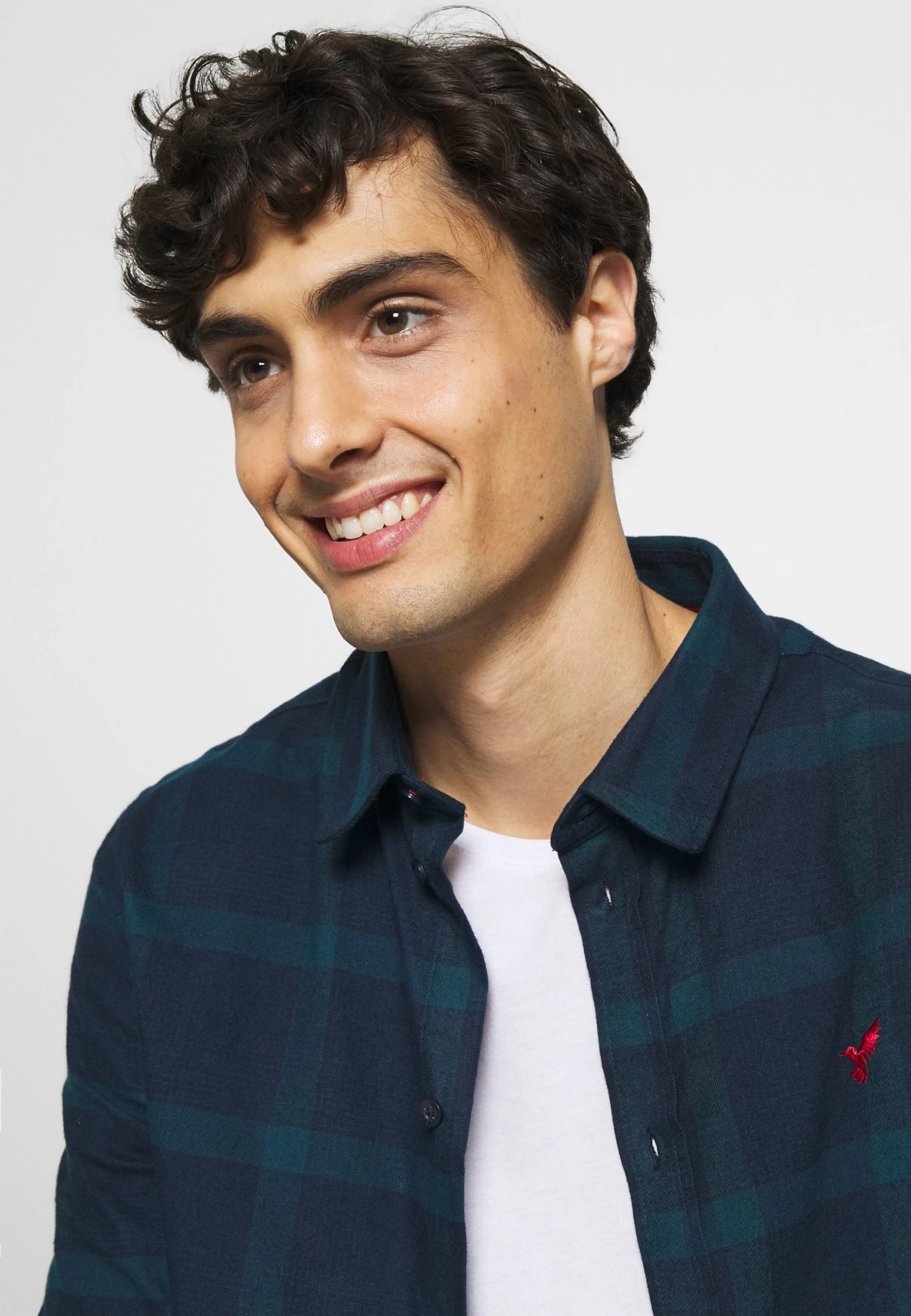 Pier One Shirt - Dark Blue/Teal 7 Pier One Shirt - Dark Blue/Teal - Image 5