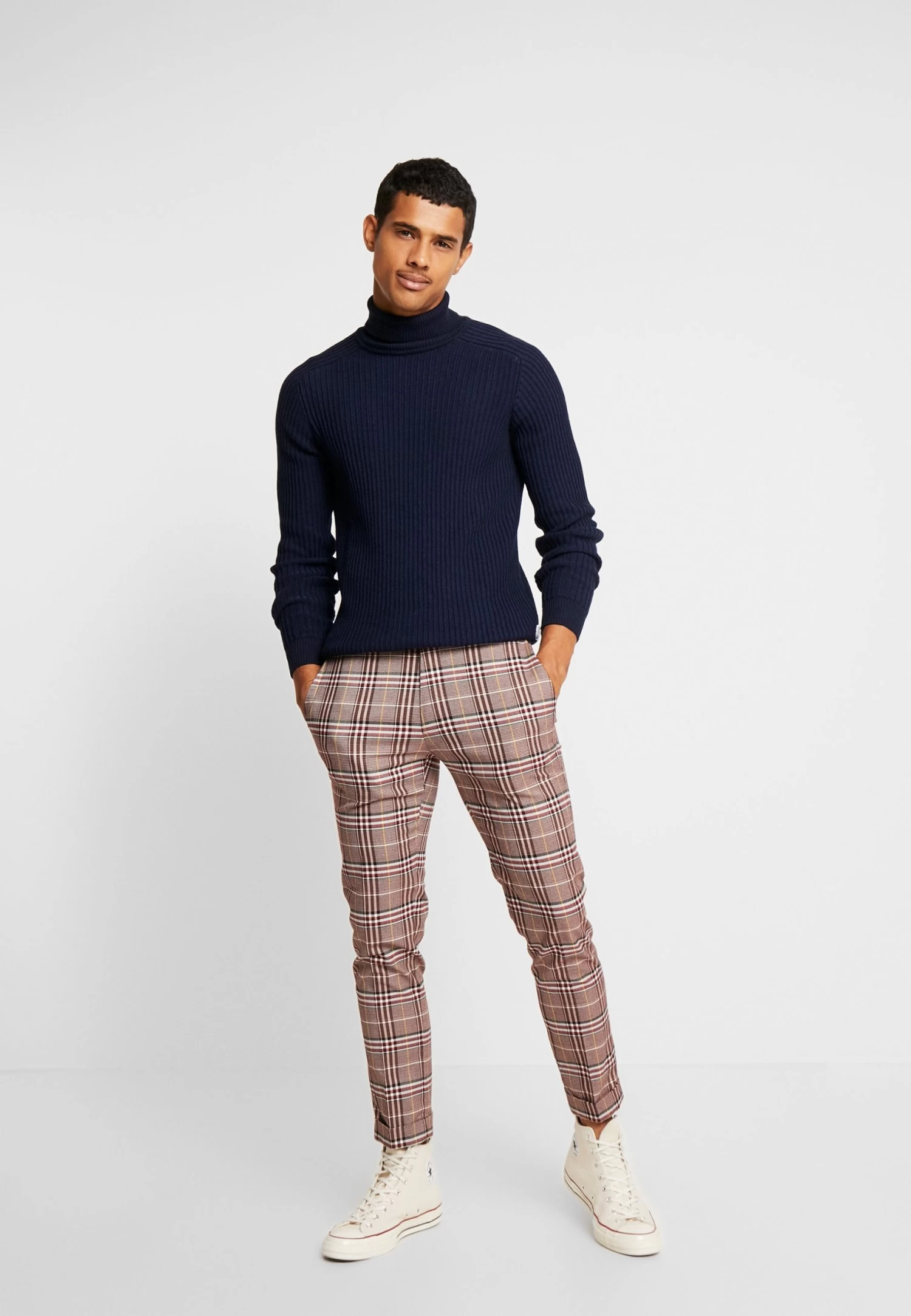 Pier One Jumper - Mottled Dark Blue 4 Pier One Jumper - Mottled Dark Blue - Image 2