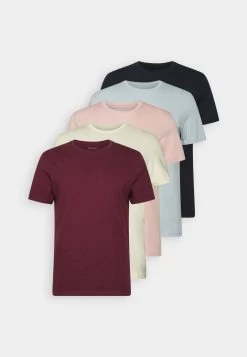 Pier One 5 Pack - Basic T-Shirt - Dark Blue/Pink/Off-White 18 Pier One 5 Pack - Basic T-Shirt - Dark Blue/Pink/Off-White -Pier One 679c04de75ba47c38a8e13031ab0f7ce