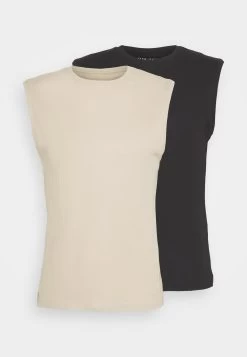 Pier One 2 Pack - Top -Black/Beige 14 Pier One 2 Pack - Top -Black/Beige -Pier One 68dea534ffce4769b2985a3a6bfd64b2