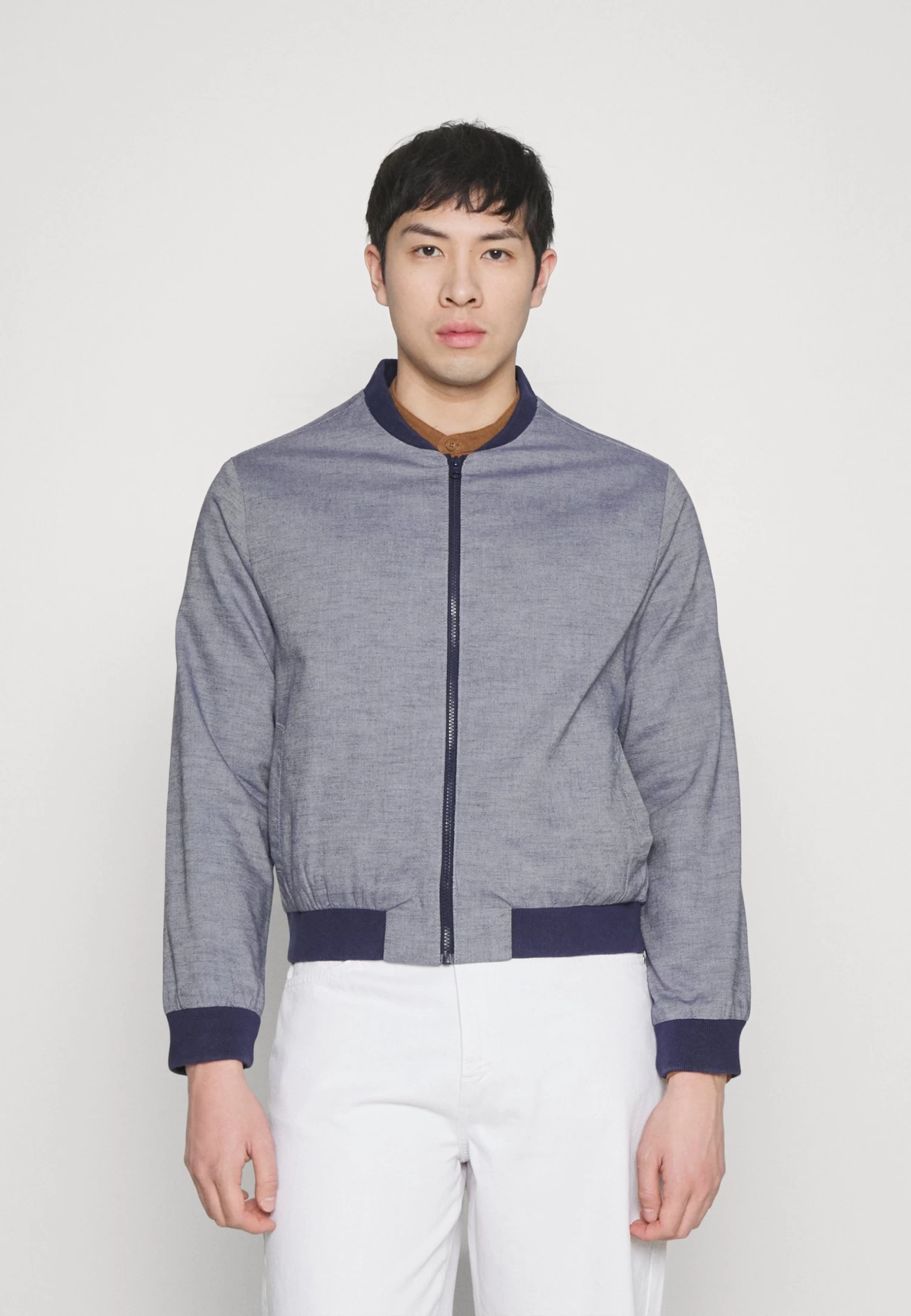 Pier One Bomber Jacket - Dark Blue 3 Pier One Bomber Jacket - Dark Blue