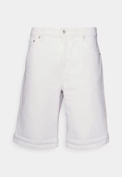 Pier One Colored Twill White Denim - Denim Shorts - White Denim -Pier One 6a5714ed158c42c1a08428fb46cf4ed5