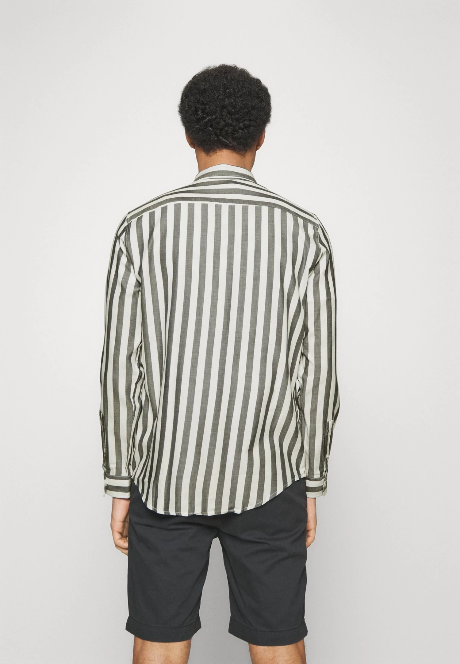 Pier One Shirt - Dark Blue/White 5 Pier One Shirt - Dark Blue/White - Image 3