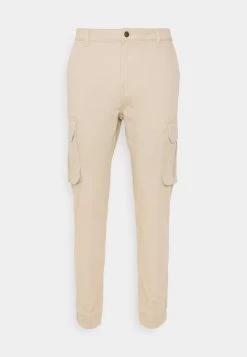 Pier One Cuffed Skinny Trouser- Cargo Trousers - Tan -Pier One 6cb40ff269ac4b5da48d78c12afd37ab