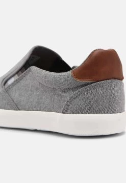 Pier One Unisex - Slip-Ons - Dark Grey -Pier One 6ea70633070948dcbf9420ae8ee23503