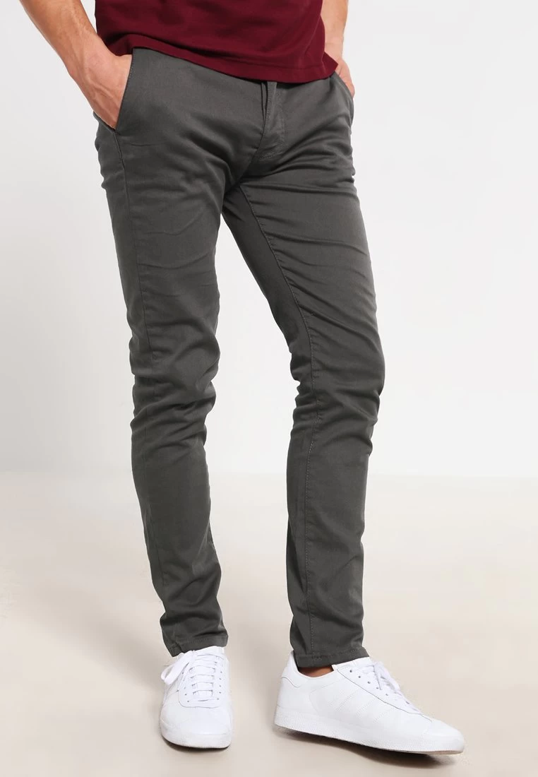 Pier One Chinos - Dark Grey 3 Pier One Chinos - Dark Grey
