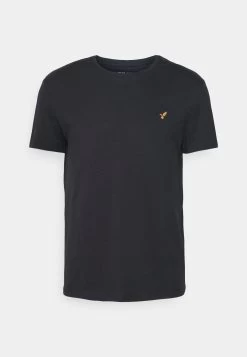 Pier One 5 Pack - Basic T-Shirt - Black/White/Dark Blue -Pier One 73c35b3fde6a4a51b8bc97e0c428fdd3