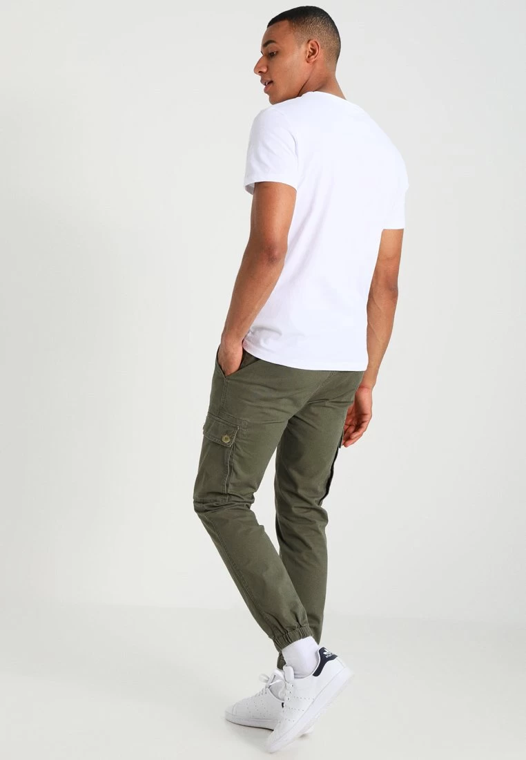Pier One Cargo Trousers - Olive 5 Pier One Cargo Trousers - Olive - Image 3