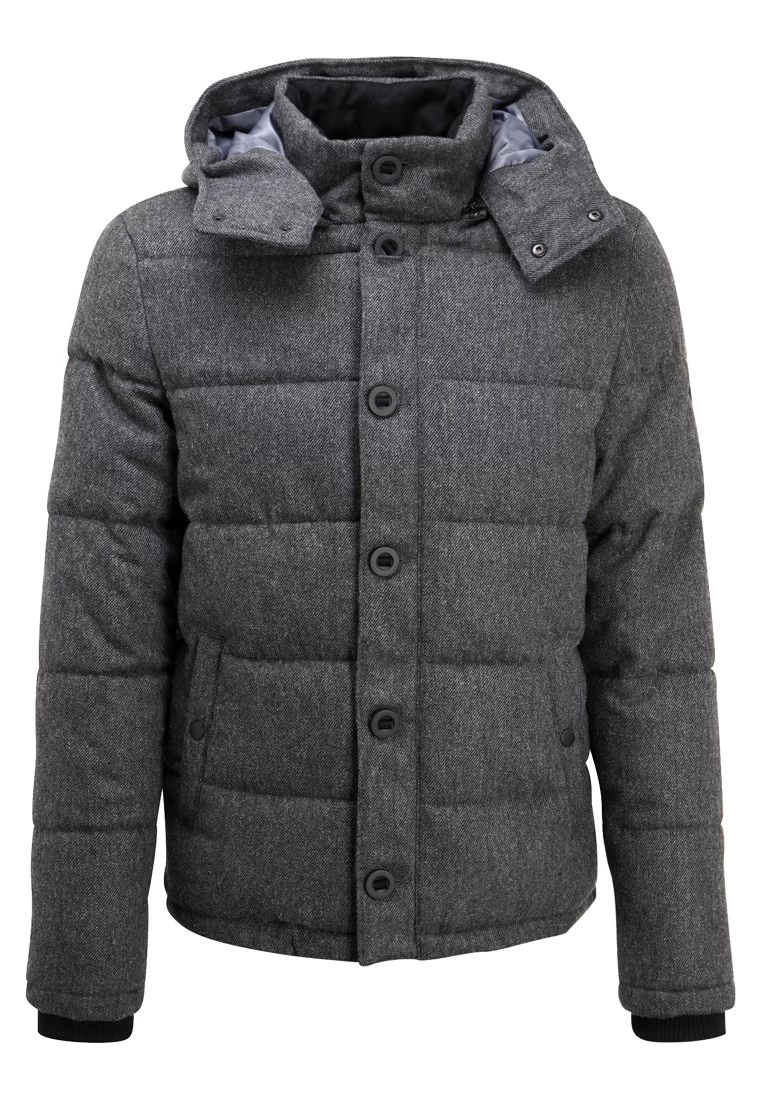 Pier One Winter Jacket - Grey Melange 9 Pier One Winter Jacket - Grey Melange - Image 7