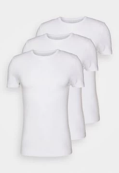 Pier One 3 Pack Muscle Fit- Basic T-Shirt - White 10 Pier One 3 Pack Muscle Fit- Basic T-Shirt - White -Pier One 74e6dafee9a04fa989c9d0d0b4d2897f