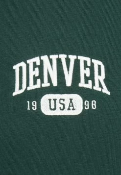 Pier One Denver College Hoodie- Sweatshirt - Green -Pier One 752110e4a87f4d94834d2533b6a901a1