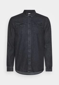 Pier One Denim - Shirt - Black