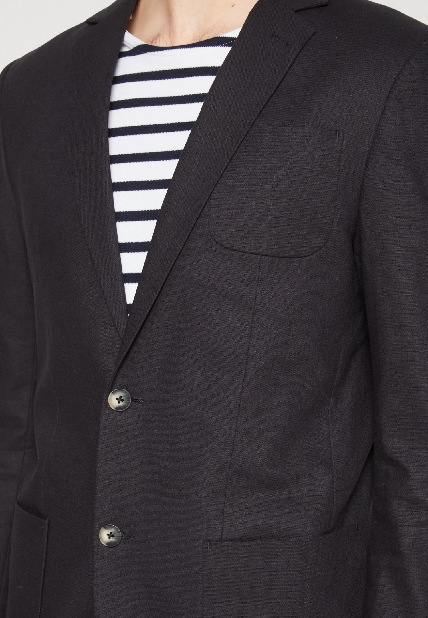 Pier One Blazer Jacket - Dark Blue 8 Pier One Blazer Jacket - Dark Blue - Image 6