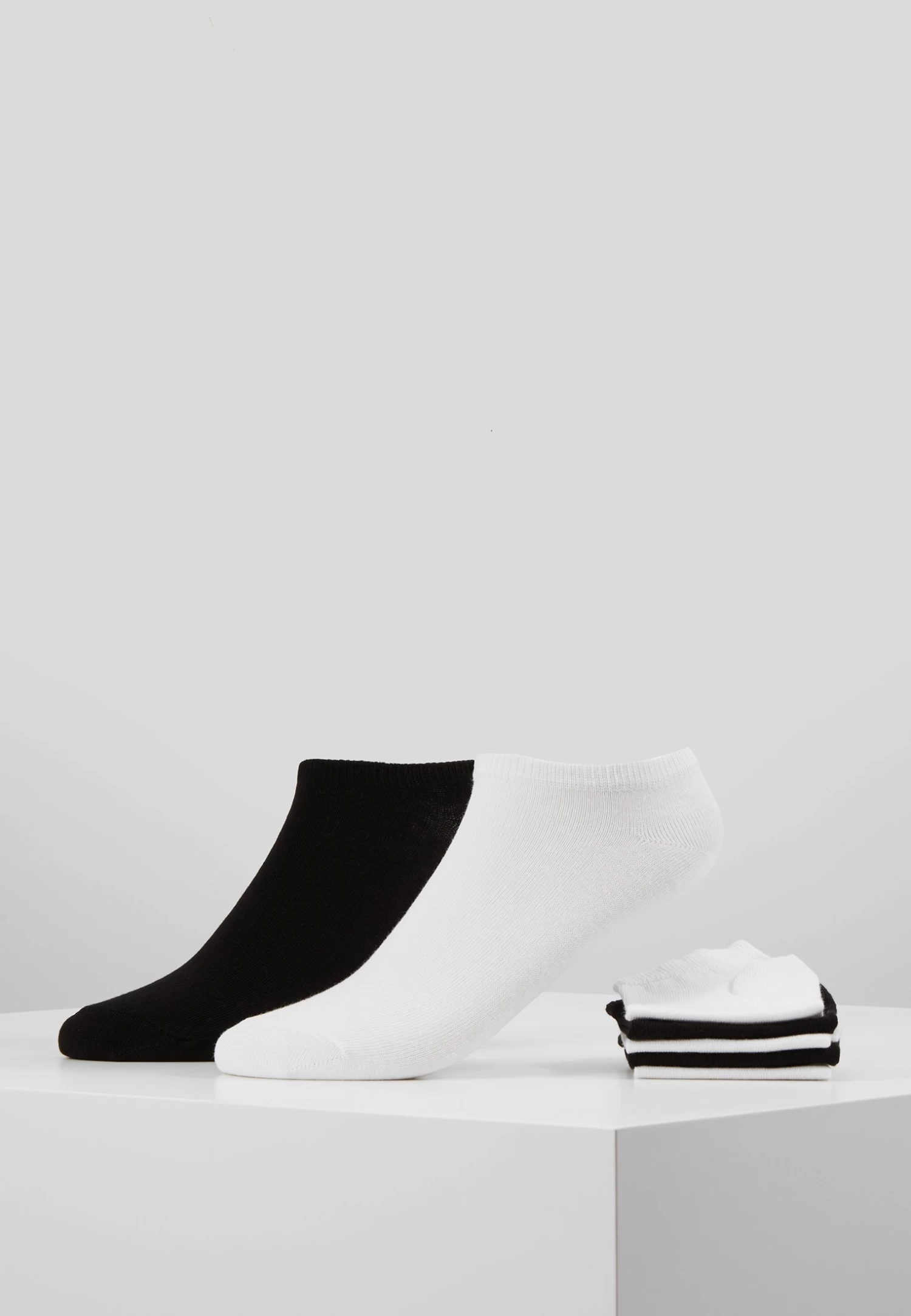 Pier One 7 Pack - Socks - White/Black 3 Pier One 7 Pack - Socks - White/Black