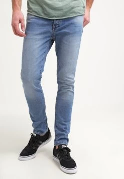Pier One Slim Fit Jeans - Light Blue Denim