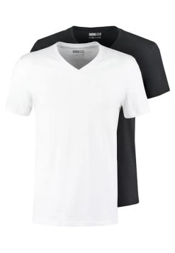 Pier One 2 Pack - Basic T-Shirt - White/Black 13 Pier One 2 Pack - Basic T-Shirt - White/Black -Pier One 7f713aa7d0cf4680ab0acb77eb634838