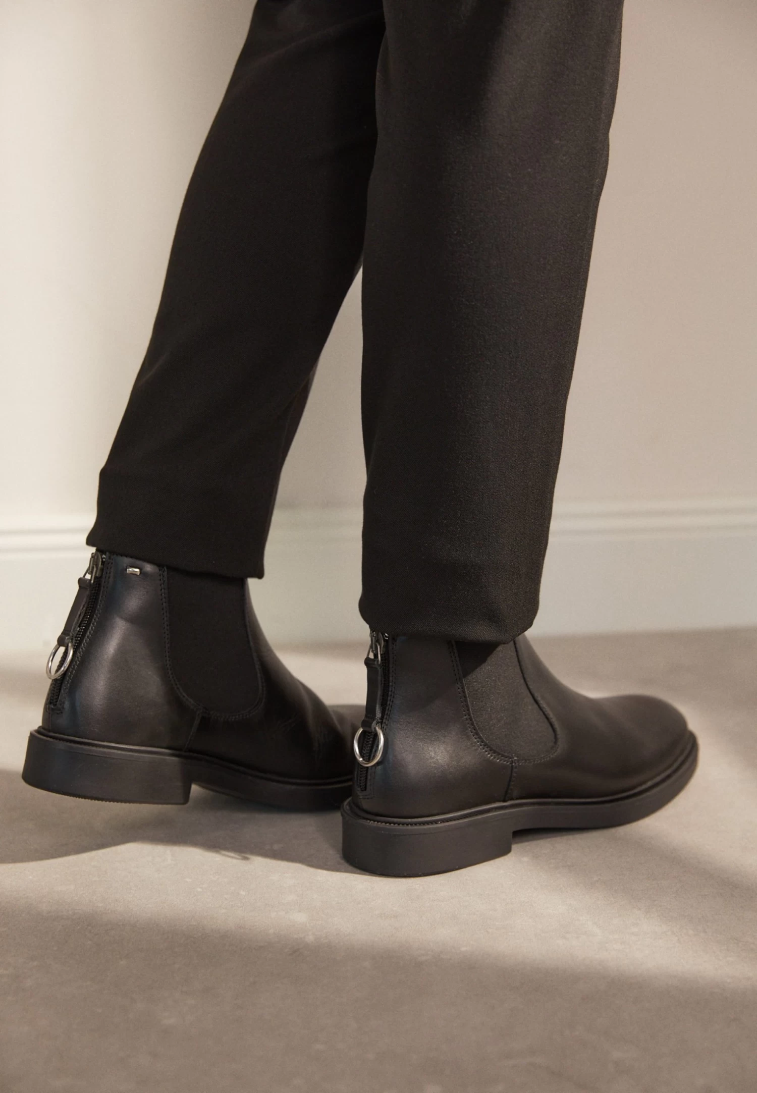 Pier One Leather - Ankle Boots - Black 4 Pier One Leather - Ankle Boots - Black - Image 2