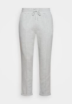Pier One Smart Piquee Jogger - Tracksuit Bottoms - Light Grey