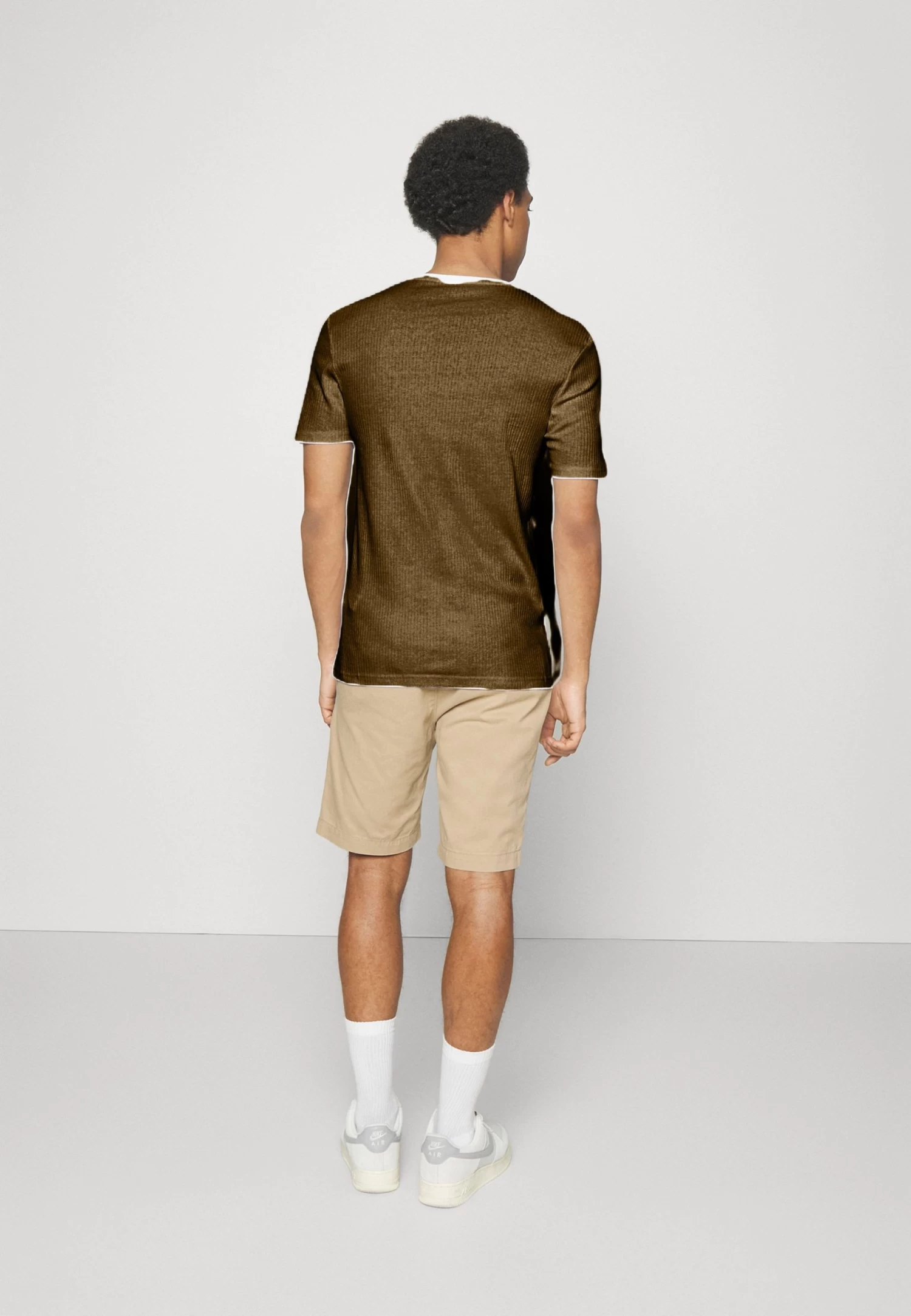 Pier One 2 Pack - Shorts - Tan/Black 5 Pier One 2 Pack - Shorts - Tan/Black - Image 3