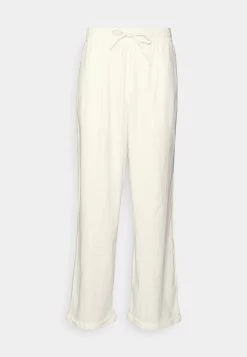 Pier One Drawcord Trousers Linen Blend - Trousers - White 12 Pier One Drawcord Trousers Linen Blend - Trousers - White -Pier One 82865836bb5b4fff94da44c3eaf1558d