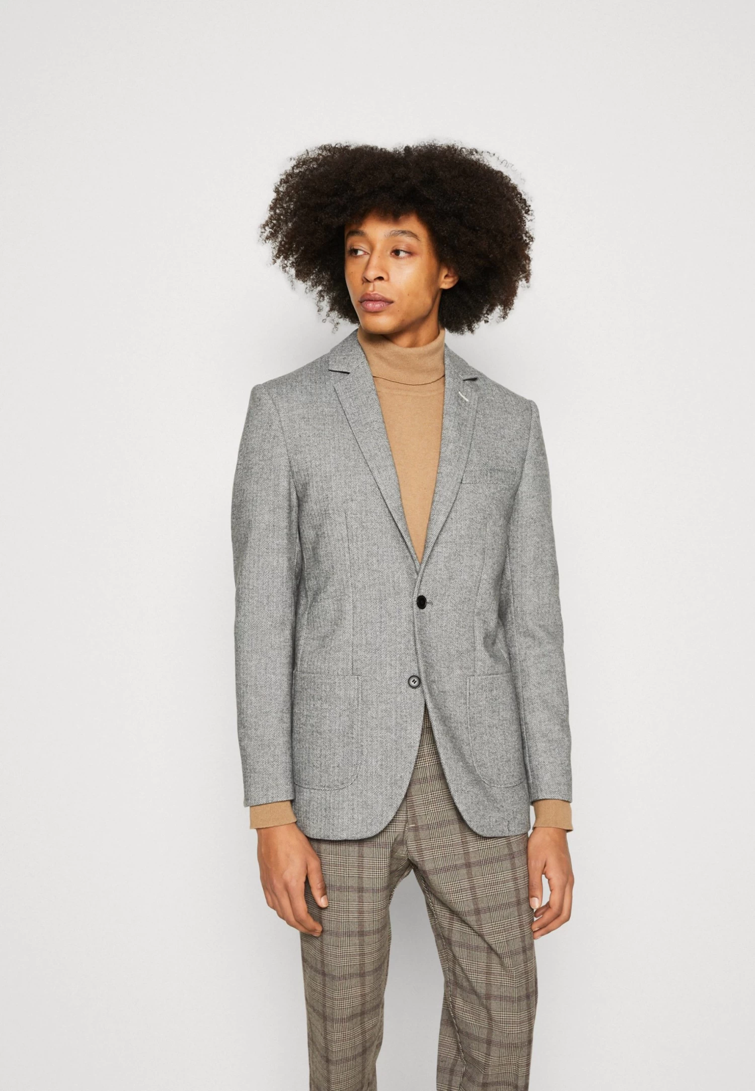 Pier One Blazer Jacket - Grey 3 Pier One Blazer Jacket - Grey