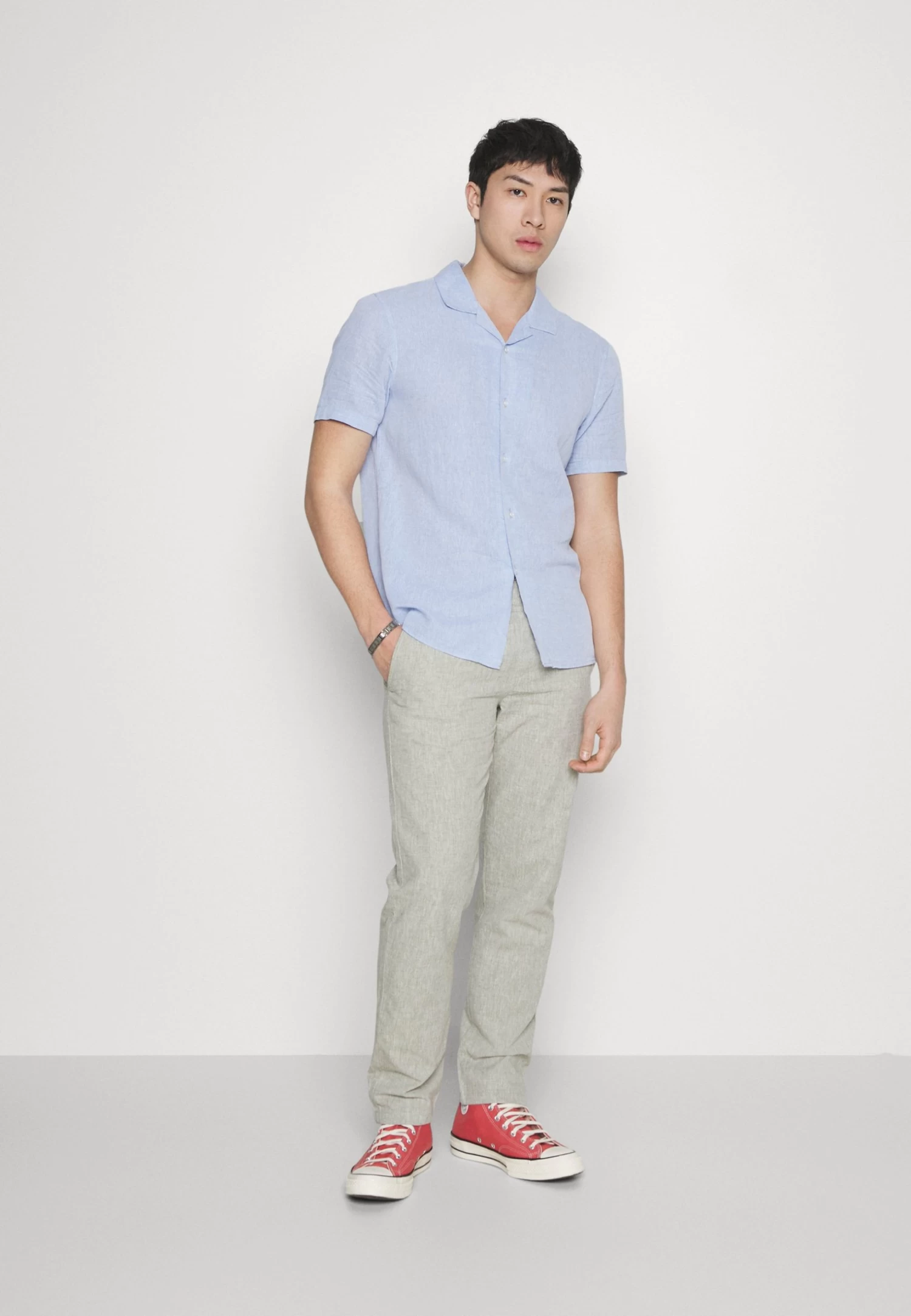 Pier One Shirt - Light Blue 4 Pier One Shirt - Light Blue - Image 2