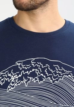 Pier One Print T-Shirt - Dark Blue/White 10 Pier One Print T-Shirt - Dark Blue/White -Pier One 863554ecc26f4c63bcb319402c35f9e1