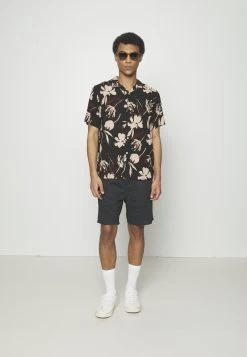 Pier One 2 Pack - Shorts - Olive/Black