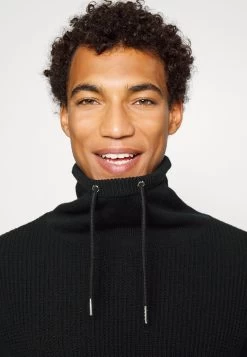 Pier One Structure Block High Collar - Cardigan - Black 11 Pier One Structure Block High Collar - Cardigan - Black -Pier One 8ae538afff544777a63a44071114fc02