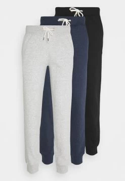 Pier One 3 Pack - Tracksuit Bottoms - Mottled Light Grey/Mottled Dark Blue/Black 16 Pier One 3 Pack - Tracksuit Bottoms - Mottled Light Grey/Mottled Dark Blue/Black -Pier One 8c3338d4b3e5412990c15e9a08401e37