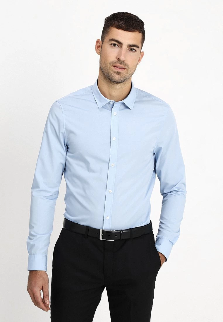 Pier One 2 Pack - Formal Shirt - Light Blue/Dark Blue 4 Pier One 2 Pack - Formal Shirt - Light Blue/Dark Blue - Image 2