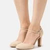 Pier One Leather- Classic Heels - Beige -Pier One 912d533b838b4ca6a27d28c4e4787e0d