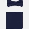 Pier One Set - Pocket Square -Dark Blue