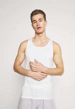 Pier One 3 Pack - Undershirt - Dark Blue/Bordeaux/Off-White