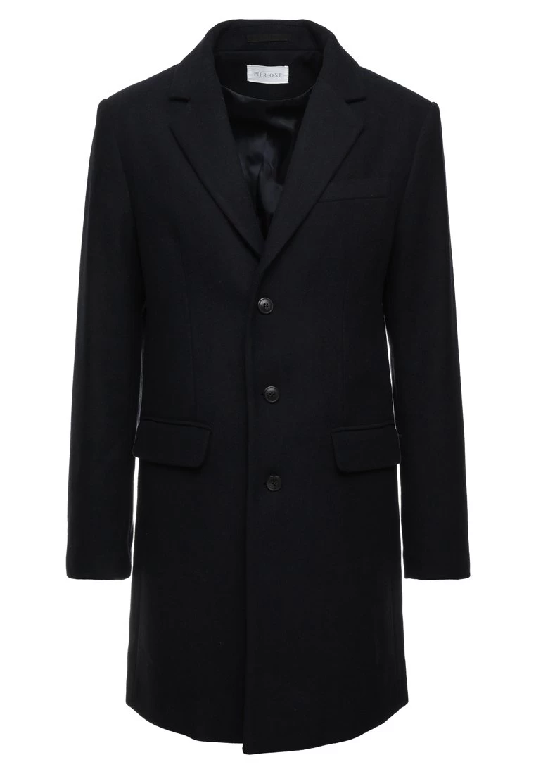 Pier One Classic Coat - Dark Blue 6 Pier One Classic Coat - Dark Blue - Image 4