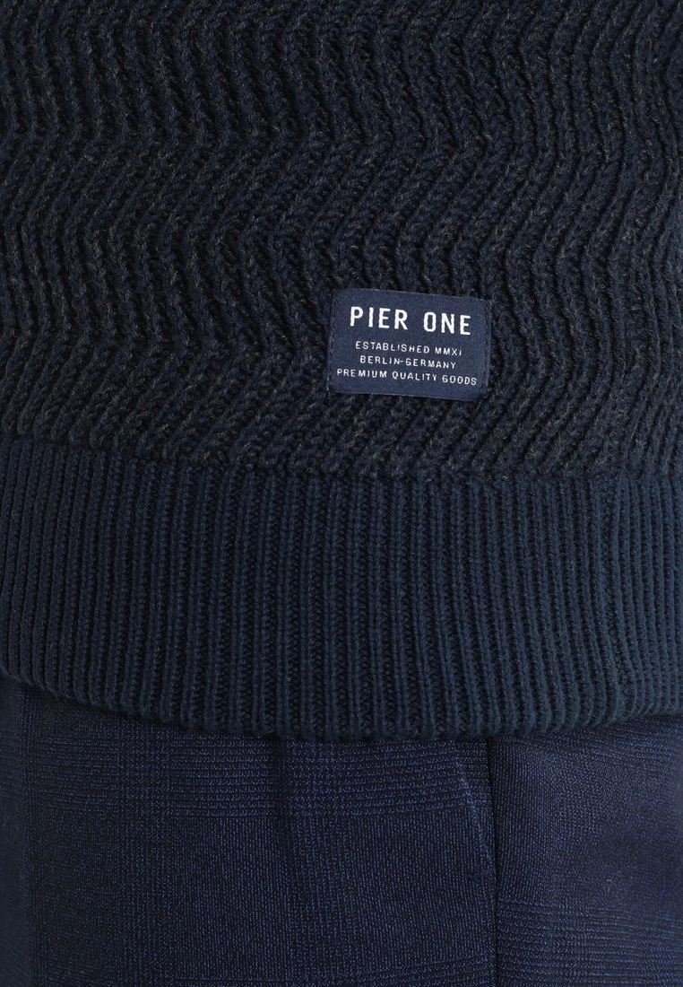 Pier One Jumper - Mottled Dark Blue 7 Pier One Jumper - Mottled Dark Blue - Image 5