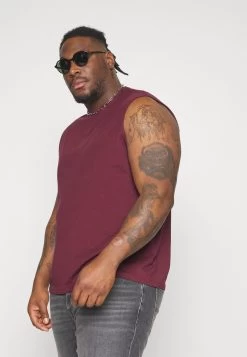 Pier One 2 Pack- Top - Black/Bordeaux -Pier One 9a1d9c88a337461bb92e13d6ec4021e4