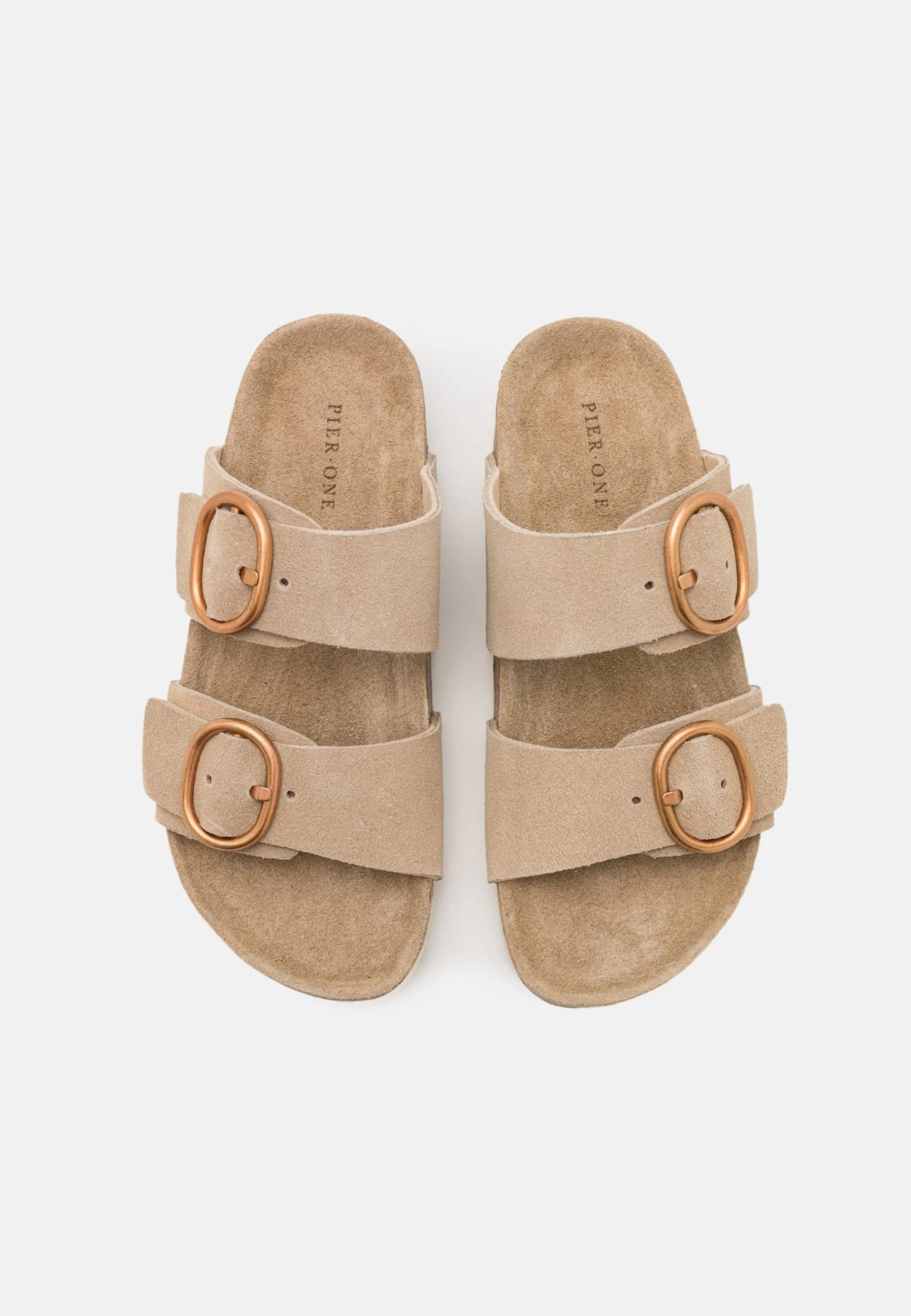 Pier One Leather - Mules - Beige 8 Pier One Leather - Mules - Beige - Image 6